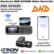Dashcam DHD DVR DV420D 4K Front 2K Rear Recorder