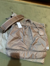 減價不議！全新 絕版 全場唯一 初代 Hyke x porter helmet bag 卡其色 質地超特別 挺身 Ryo 著用