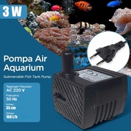 [Cash on Delivery] Taffware Mini Aquarium Fish Submersible Pump Fish Tank 220V - BK-333/200