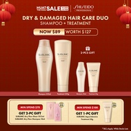 [2.2 Exclusive] SUBLIMIC Aqua Intensive Duo For Damaged Hair (Shampoo 250ml & Treatment 250g) by Shi