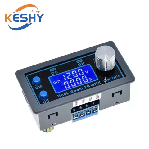 ZK-4KX CNC DC DC Buck Boost Converter CC CV 0.5-30V 4A Power Module Adjustable Regulated power suppl