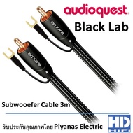 AudioQuest Subwoofer Cable รุ่น Black Lab 3m