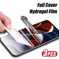 3Pcs Hydrogel Film For Motorola Moto G55 G35 G45 G85 E22 S50 Neo G 2024 G24 Power Play G34 G84 Stylu