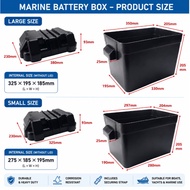 MARINE BATTERY BOX FOR BOAT YATCH FISHING N70 N100 N120