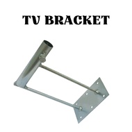 ANTENNA TV BRACKET / OUTDOOR TV ROD ANTENNA  ARIEL BRACKET / TAPAK PEMEGANG ANTENNA BESI