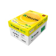[WHOLESALE] IK Yellow 450s 70gsm A4 Paper 1 Carton Box (10 Reams) (450 sheets/ream)
