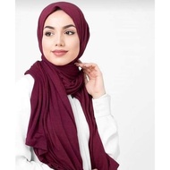 Shawl Jersey Cotton / Shawl Malas Cotton Lembut Jersey