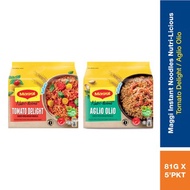 Maggi Nutri-licious Aglio Olio (77g) / Tomato Delight (81g) - Maggi Aglio Olio