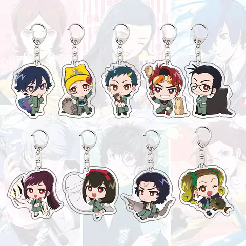 Persona 30th Anniversary Limited Edition Acrylic Keychain Set - Sea Island Paradise Collaboration - 