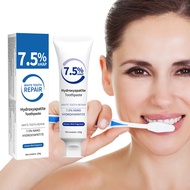 Recommended by my sister # toothpaste stain removal croent hydroxyapatite to improve yellow teeth an