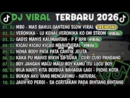 Flashdisk Musik Lagu MP3 DJ TIKTOK TERBARU 2026🎵DJ MBG MAS BAHLIL GANTENG🎵DJ VERONIKA - LU KENAL VER