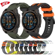 Quick Fit 22mm 26mm Silicone Strap for Garmin Tactix 8 Quatix 8 Fenix 8 51/47mm 7X E Enduro 3 Bracel