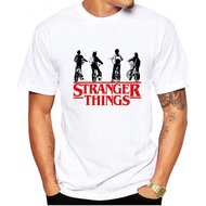Classic and unique Stranger Thing Casual White Loose s Tv Horror s Men's T-Shirts CLaagl10DNkpfl49