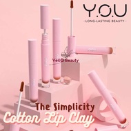 YOU Simplicity Cotton Lip Clay Lipcream