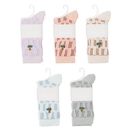 VWW Checkered Pattern Knit Mid Socks