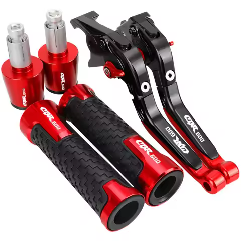 For Honda CBR600 F2 F3 F4 F4i 1991-2007 Motorcycle Brake Clutch Levers Handlebar Grips Handle Bar Gr