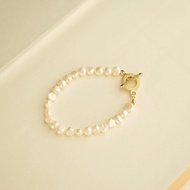 Plenty Heidi Pearl Bracelet 14K Gold Plated - Gold