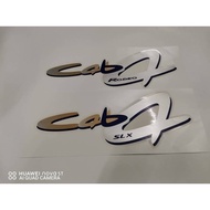 Original Stickers Cab4 RODEO/SLX For ISUZU RODEO Rear