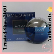 [SG SELLER - 100% AUTHENTIC] Bvlgari Aqva Pour Homme Atlantique Eau de Toilette spray 100ml