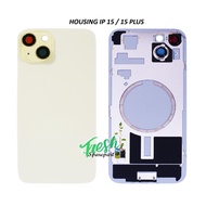 IP FULLSET CASING IP 15 HOUSING/ 15 PLUS/ 15+/ 1 COMPLETE SET CASE - NEW PRODUCT