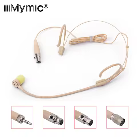 Top Quality Singing Headset Mic Unidirectional Headworn Microphone For Sennheiser Shure AKG Wireless