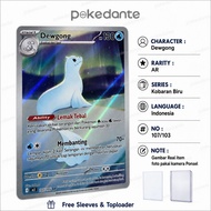 POKEMON Dewgong 107/103 AR Kobaran 100%biru Original