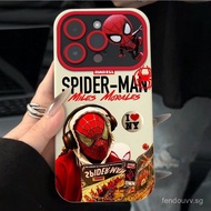 Music Spider-Man Trendy Creative Comic Hero Latest Case Suitable for iPhone 16promax/13/15pro/17pro/