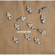 (10PCS)IRON ON BEADS MANIK TAMPAL BAJU PATCHES JENIS SIMPLE #CODEP