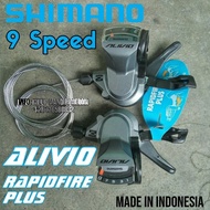 Shimano 9 Speed Alivio M4000 3 Shifter + 9 speed Right Left Pair