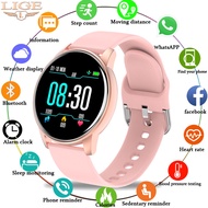 LIGE Men Women Smart Watch Sport Waterproof Fitness Tracker For Android ios Monitor Reloj inigente