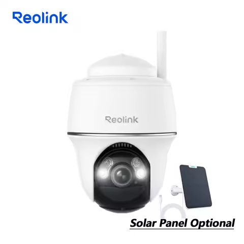 REOLINK 5MP Outdoor Wireless Security Cameras Dual-Band WiFi Battery Camera Smart Detection Solar IP