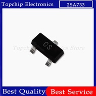 Brand new 100pcs 2SA733 A733 CS SOT-23 0.15A/50V PNP