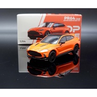 [MASH] Ready Stock Special Offer POPRACE 1/64 ASTON MARTIN DBX 707 Orange