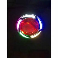 Lampu Lamp Tembak Sorort LED Projie Projector Cahaya Pelangi Rainbow 