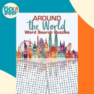 Around the World Word Search Puzzles by Victoria Fremont (US edition, paperback)