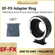 7artisans 7 artisans Auto-Focus Mount Adapter EF-FX for Canon EF Lens to FUJIFX Mount Camera XT-1 X-