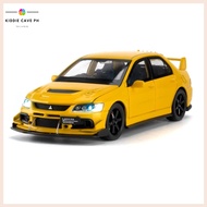Lancer Evolution IX Evo 9 Diecast Scale 1:32 1/32 Diecast Toys Toy Car Collection Vehicle Toy Car
