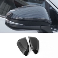 For TOYOTA COROLLA CROSS carbon fiber pattern car side mirror cover trim,COROLLA CROSS rearview mirror garnish