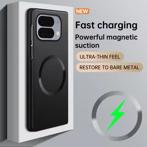 For Google Pixel 10 Pro Fold Case Luxury Metallic Paint Magnetic Ultra-thin Cover For Google Pixel10