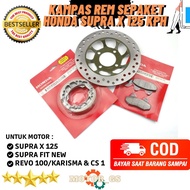 ORI Piringan Cakram Depan HONDA Kampas Rem Belakang - Dispad - Piringan Original Asli HONDA Supra x 