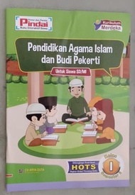 Buku LKS Pindai (Kurikulum Merdeka) CV.ARYA DUTA Hots| Pendidikan Agama Islam dan Budi Pekerti untuk Kelas 1 SD/MI Semester-2
