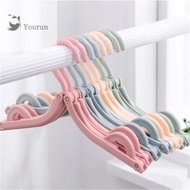 YOURUN Creative Windproof Folding Portable Travel Mini Drying Rack Clothes Clips Dryer Hanger