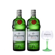 Tanqueray London Dry Gin ( 700ml X 2 Bottles ) + ( Free 1 Glass )