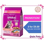 Whiskas Junior Tuna & Salmon 450g | 3 for $9.00 | Expiry date: 14 Nov 2025