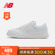 New Balance NB官方男鞋女鞋CT20系列简约经典舒适百搭休闲小白鞋板鞋运动鞋 白色 CT20LM1 41.5（脚长26cm)