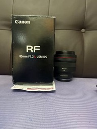 全新一樣 完美無瑕 全套有盒 （香港行貨 ）Canon RF 85 85mm F1.2 USM DS 貴版本