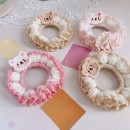 MZB 1 Piece Finished Product Crochet Cute Hair Tie Scrunchy Hair Tie Decorative Hair Tie Can Be Used