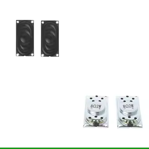 U55C 1 Pair Mini Speakers 2040 8Ohm 2W for Notebook Computer Portable Speaker