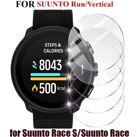 3-5pcs Tempered Glass For Suunto Race S / Race 9H 2.5D HD Clear Glass Smartwatch Screen Protector Fi