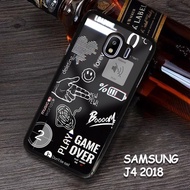032 Case Samsung J4 2018 Terbaru Fashion Case Casing Hp Case Murah Softcase Hardcase Pelindung Belak